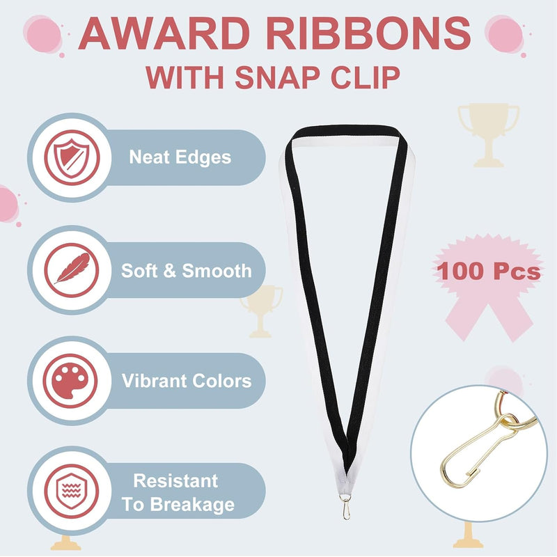Laden Sie das Bild in Galerie -Viewer, Medaille neklinten 100 stuks 43 x 2,2 cm met klikclips – award linten – sport accessoires
