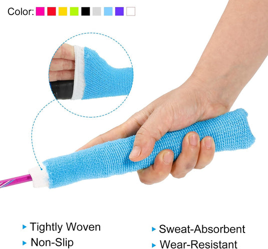 Badminton handdoek grips 4 stuks antislip en zweetabsorberend – racket overgrips – badminton accessoires