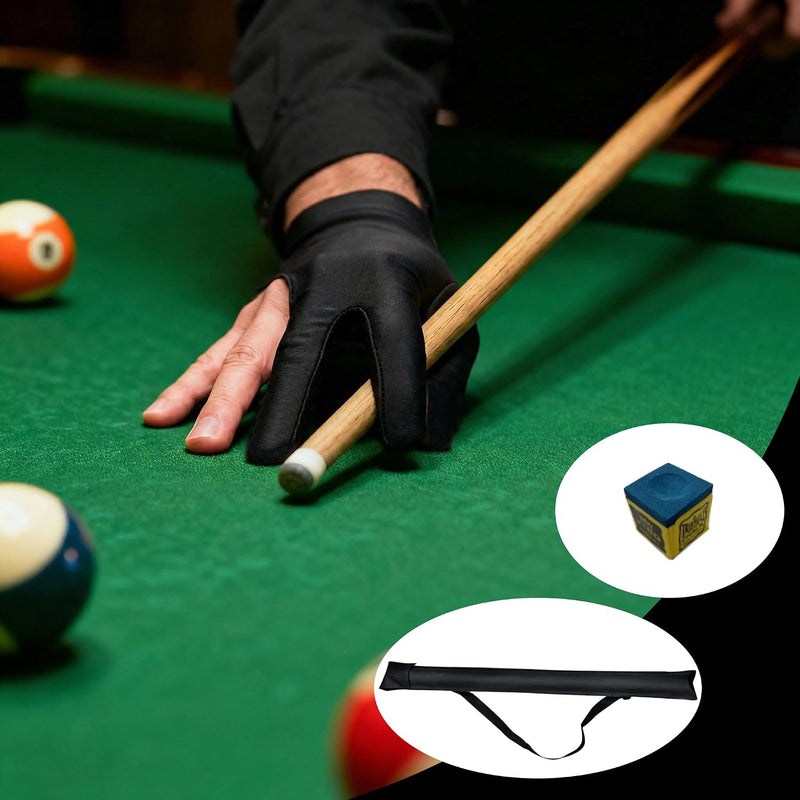 Chargez l'image dans la visionneuse de la galerie, Biljartkeu Hoes met Draagriem – Beschermtas voor Pool Cue &amp; Snooker – Inclusief Handschoen
