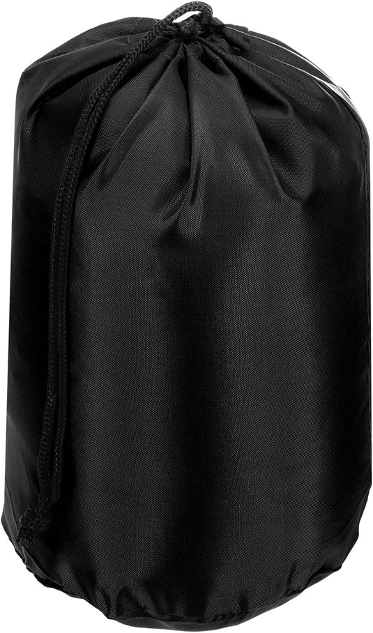 Waterdichte opbergzak 34,5 x 67 cm met trekkoord donkergroen – stuff sack – camping accessoires