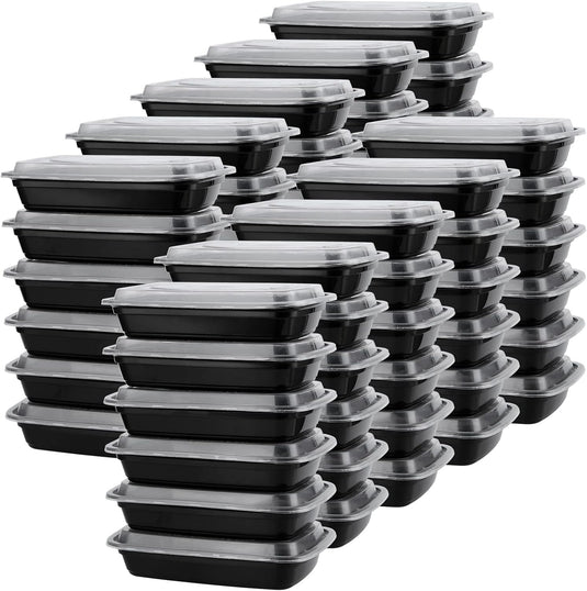 Meal prep bakjes 750 ml set van 60 stuks