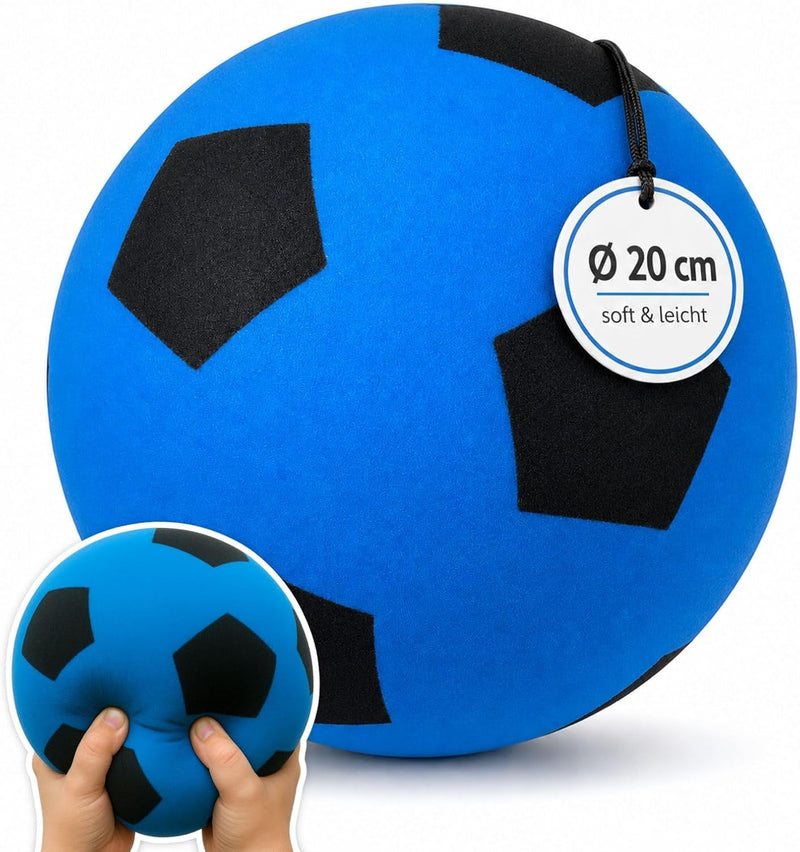 Laden Sie das Bild in Galerie -Viewer, Zachte schuimrubberen voetbal 20 cm

