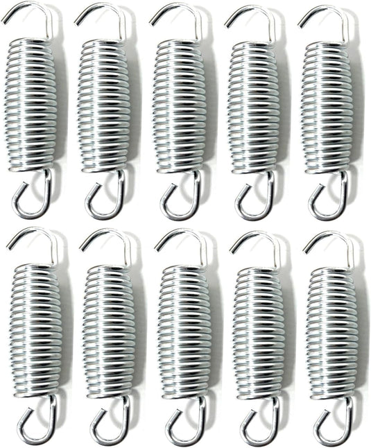 Trampolineveer 100 mm van verzinkt staal – vervangingsveer – trampoline accessoires