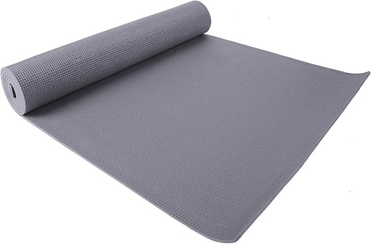 Yogamat schuim antislip 6 mm groen met draagriem