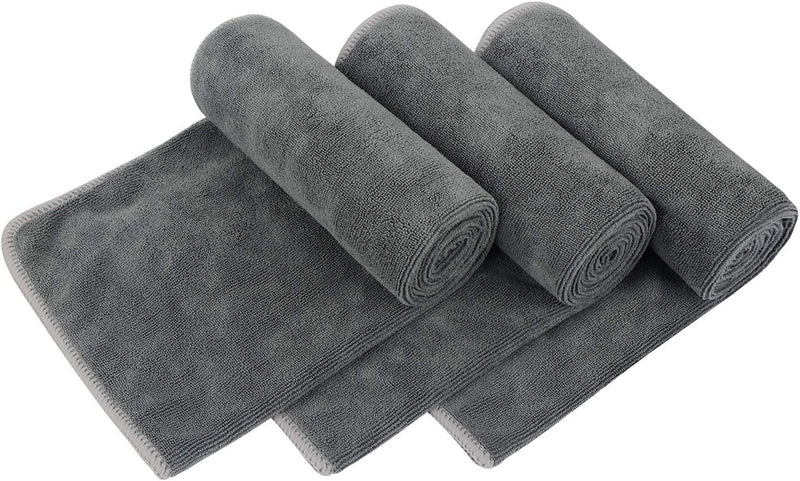Laad afbeelding in Galerijviewer, VIVOTE Microfiber Gym Towels Sports Fitness Workout Sweat Towel Super Soft and Absorbent3 Pack 16 Inch X 32 Inch
