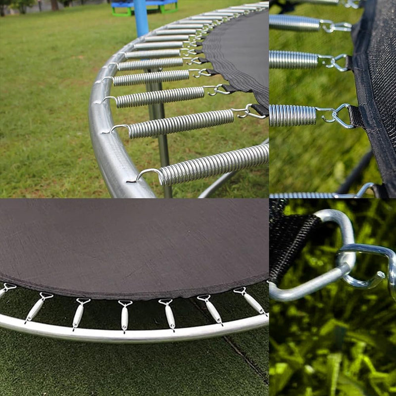 Załaduj obraz do przeglądarki galerii, Trampolineveren 8 stuks 140 mm met 2 T-haken – vervangingsveren – trampoline accessoires
