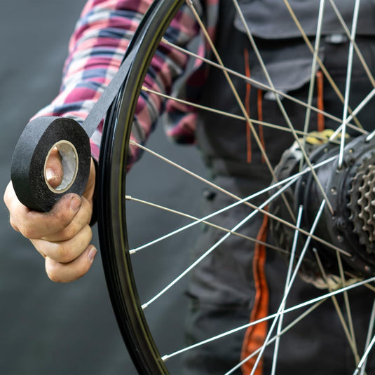 Tubeless-Felgenband 21 mm x 10 Meter blau selbstklebend – luftdichtes Felgenband – Fahrradzubehör