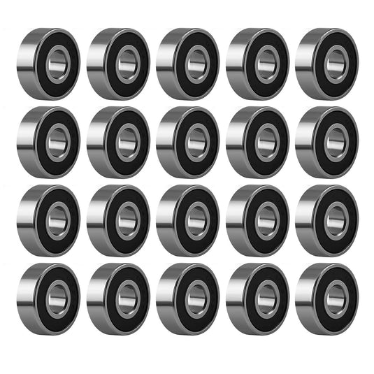 Skateboard kogellagers 608ZZ 20 stuks 8 x 22 x 7 mm ABEC-5 – reservelagers – skate accessoires