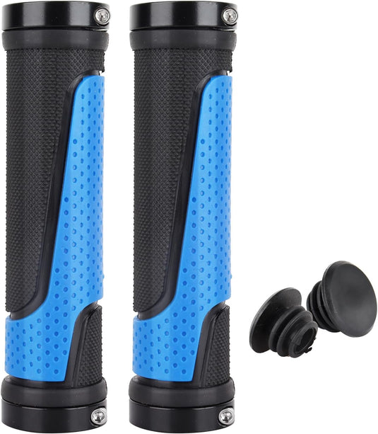 Fietshandvatten set 22 mm zwart antislip