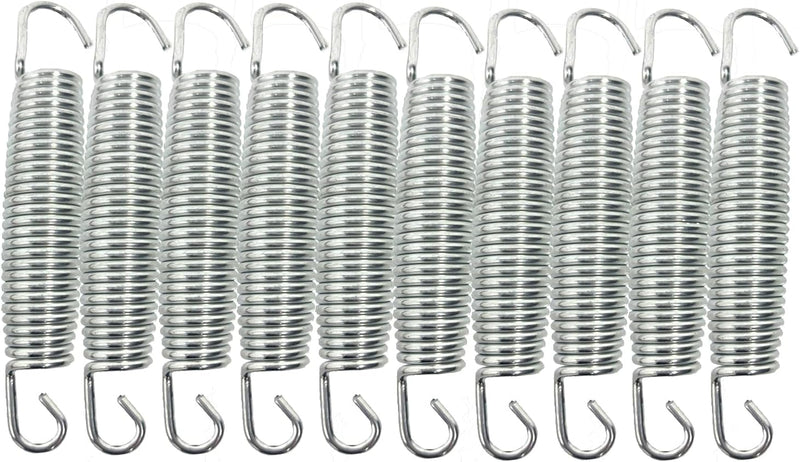 Laden Sie das Bild in Galerie -Viewer, Trampolineveer 140 mm van verzinkt staal – vervangingsveer – trampoline accessoires
