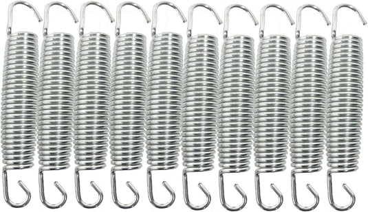 Trampolineveer 140 mm van verzinkt staal – vervangingsveer – trampoline accessoires