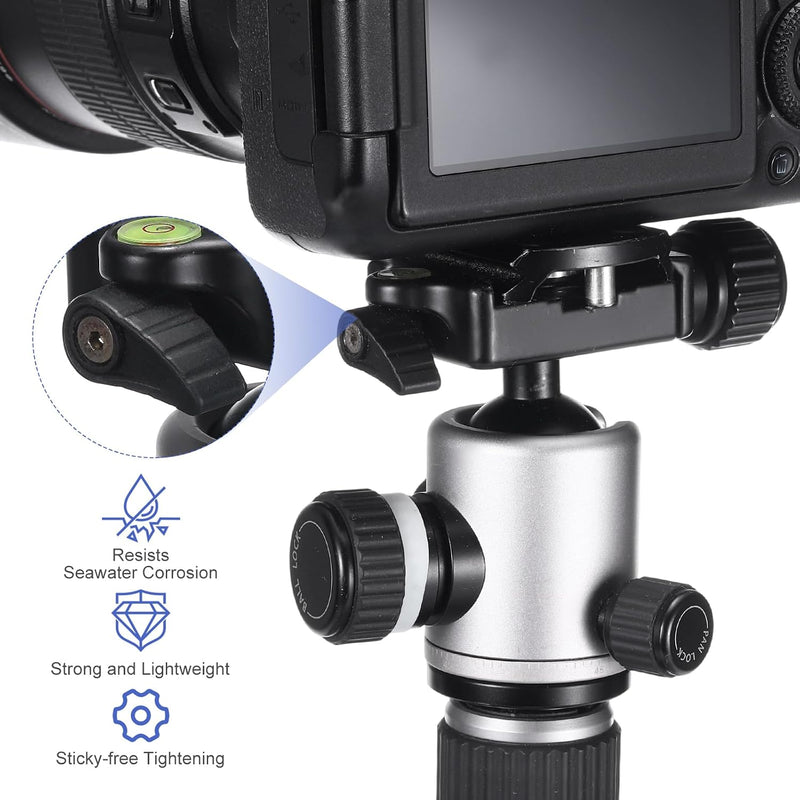 Chargez l'image dans la visionneuse de la galerie, Vis moletées pour caméra d’action 6 pièces M5 x 0,8 mm noires – vis de fixation – accessoires pour caméra d’action
