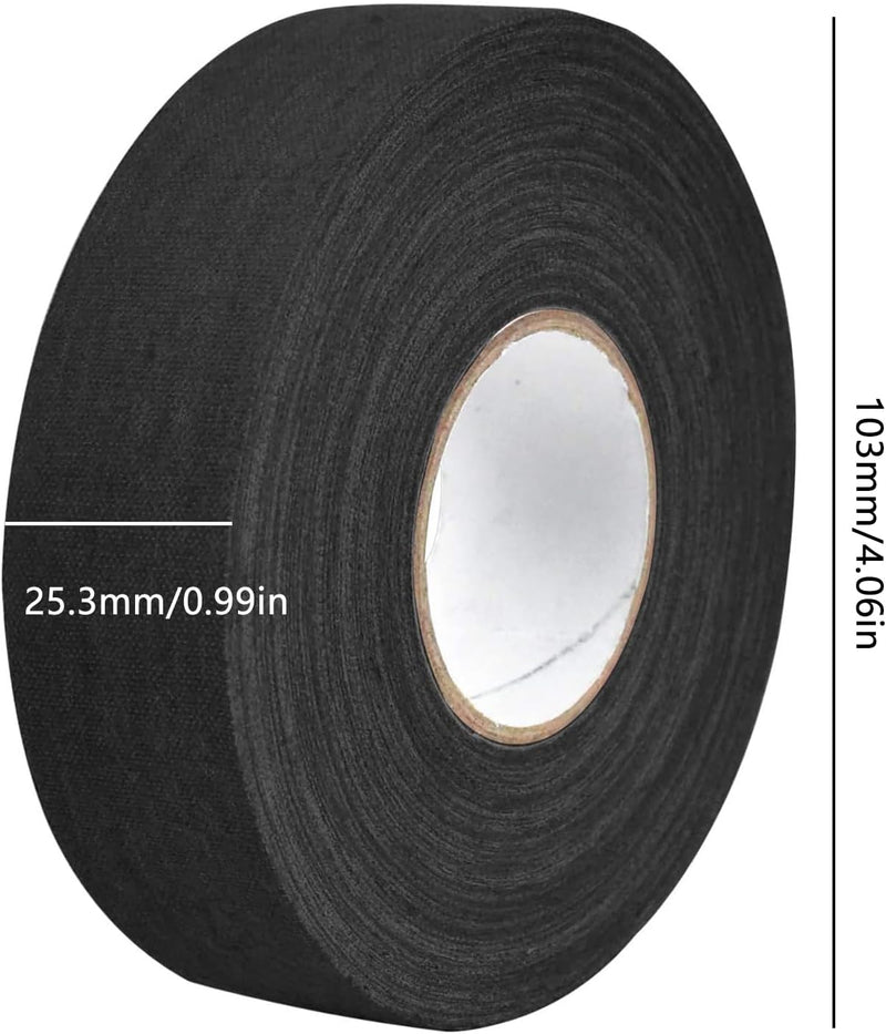 Laad afbeelding in Galerijviewer, Hockey grip tape 25 m zwart
