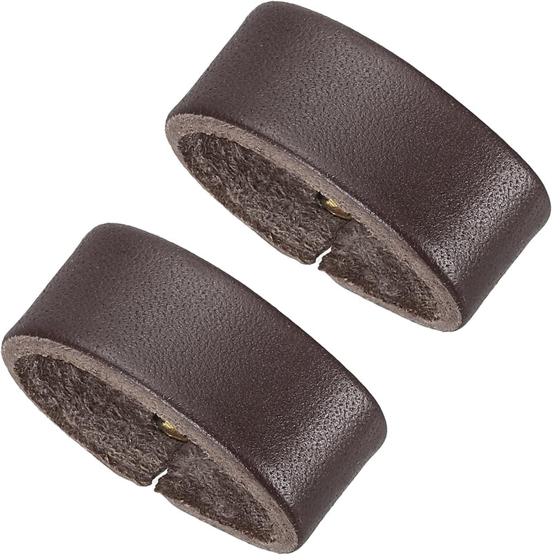 Laad afbeelding in Galerijviewer, Leren riemlussen 2 stuks voor riemen 38-40 mm – riemhouders – vervangende keeper loops
