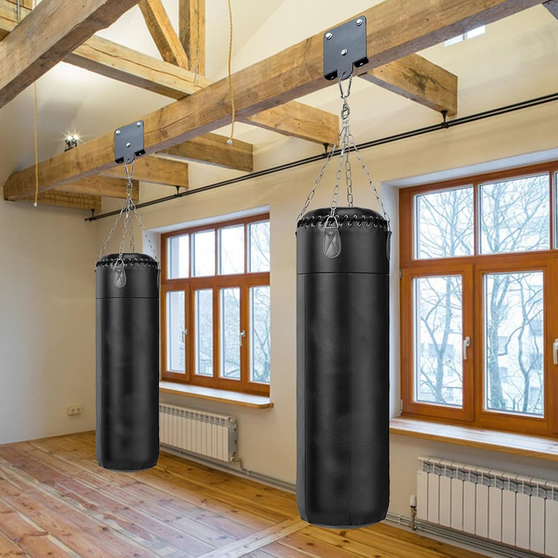 Laad afbeelding in Galerijviewer, 360° draaibare bokszakhouder voor wand- en plafondmontage
