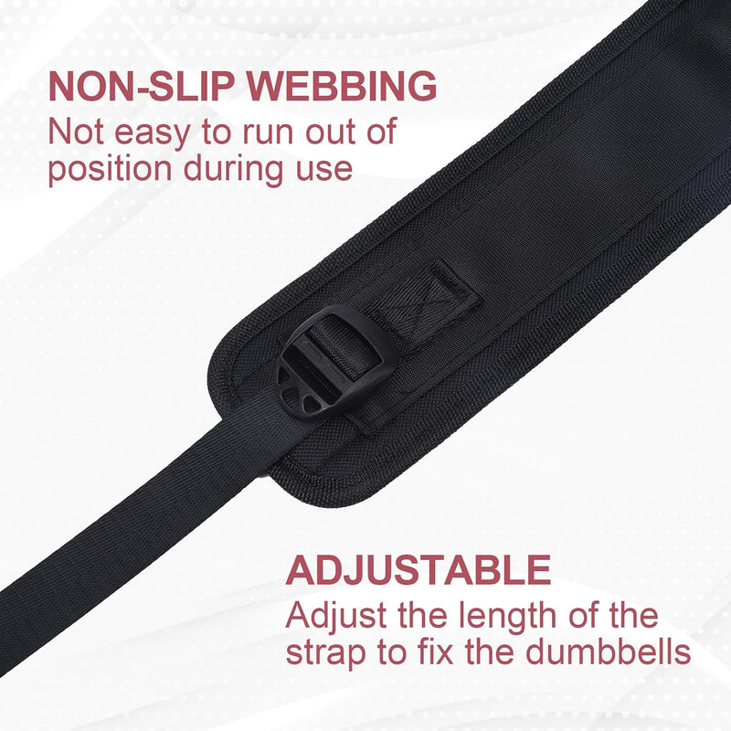 Laden Sie das Bild in Galerie -Viewer, Hip thrust riem voor biltraining zwart
