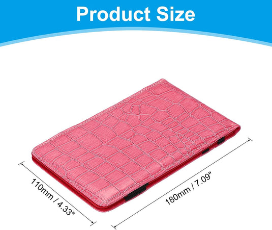 Golf-Scorekartenhalter 18 x 11 cm aus schwarzem PU-Leder – Scorekartenhalter – Golfzubehör