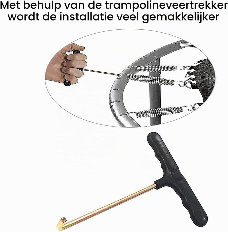 Załaduj obraz do przeglądarki galerii, Trampolineveren 10 stuks 12,7-18 cm met veertrekker – vervangingsveren – trampoline accessoires
