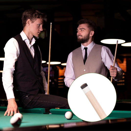 JJUNW 20 stuks biljartkeu punten, 13mm poolkeu punten vervangingsset, biljart poolkeu tips vervangingstips biljart keu accessoires set voor biljartstokken snooker poolkeu