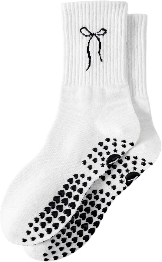Pilates antislip sokken dames maat 36-40 met gripnoppen – yoga sokken – fitness sokken