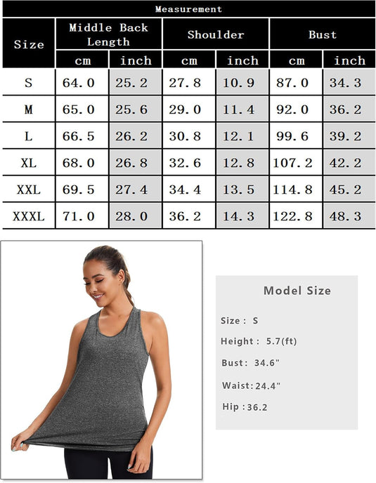 Dames sporttop mouwloos sneldrogend met open rug – fitness top – yoga shirt
