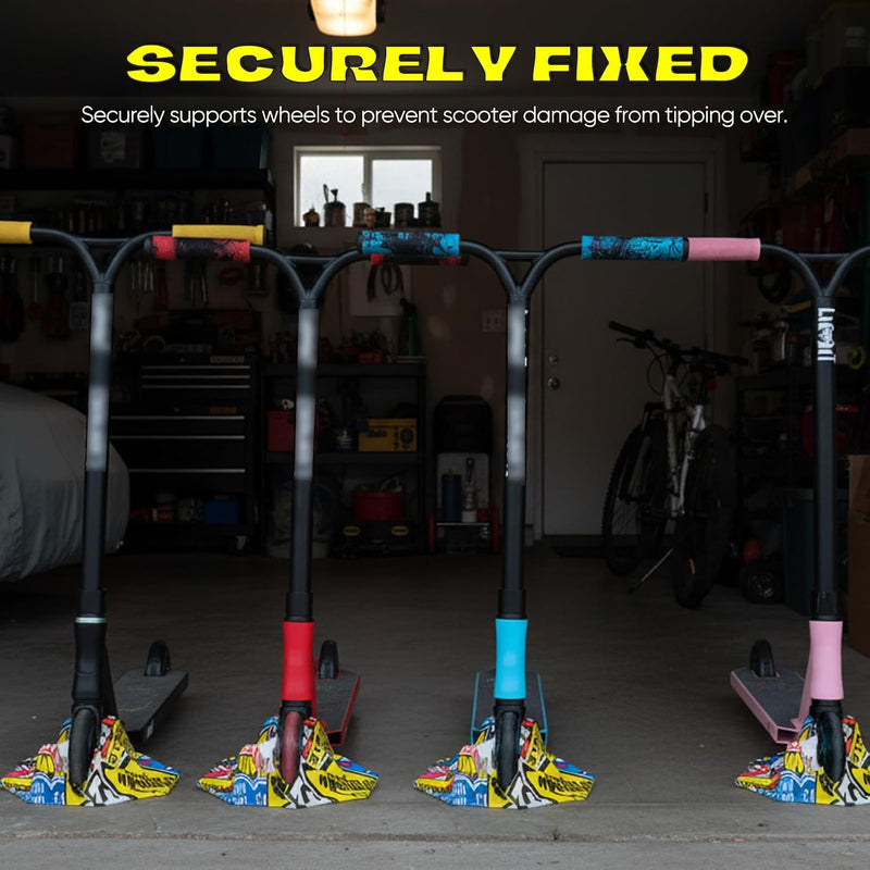 Load image into Gallery viewer, Universele Scooter Stand, Universele Stepstandaard voor Wielen van 95 mm tot 125 mm, Extra Stabiele Standaard, Stepstandaard voor Pro Freestyle Scooter, Stuntstep
