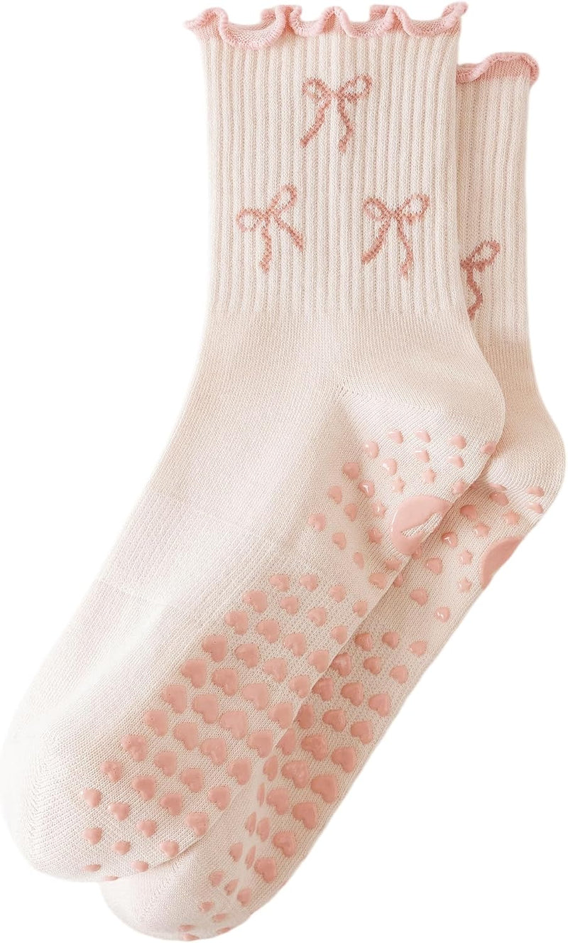 Laden Sie das Bild in Galerie -Viewer, Pilates antislip sokken dames maat 36-40 met gripnoppen – yoga sokken – fitness sokken
