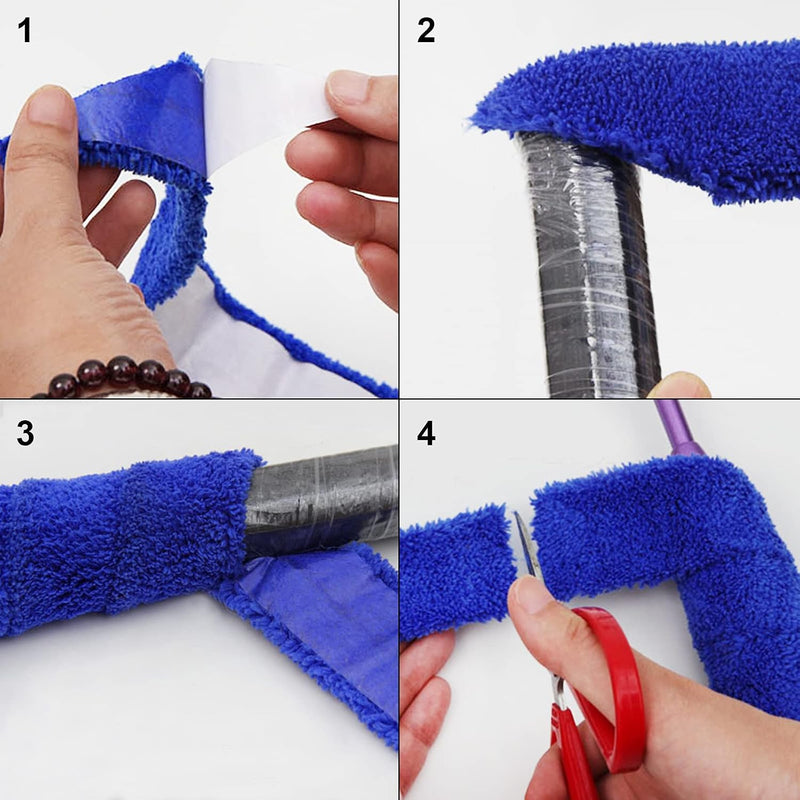 Chargez l'image dans la visionneuse de la galerie, Handdoek gripband rol 10 meter zwart
