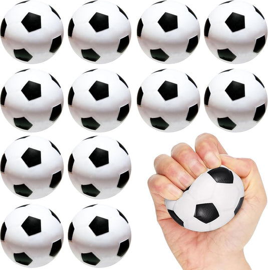 Mini schuimballen 12 stuks zachte sportballen van PU – stressballen – speelballen