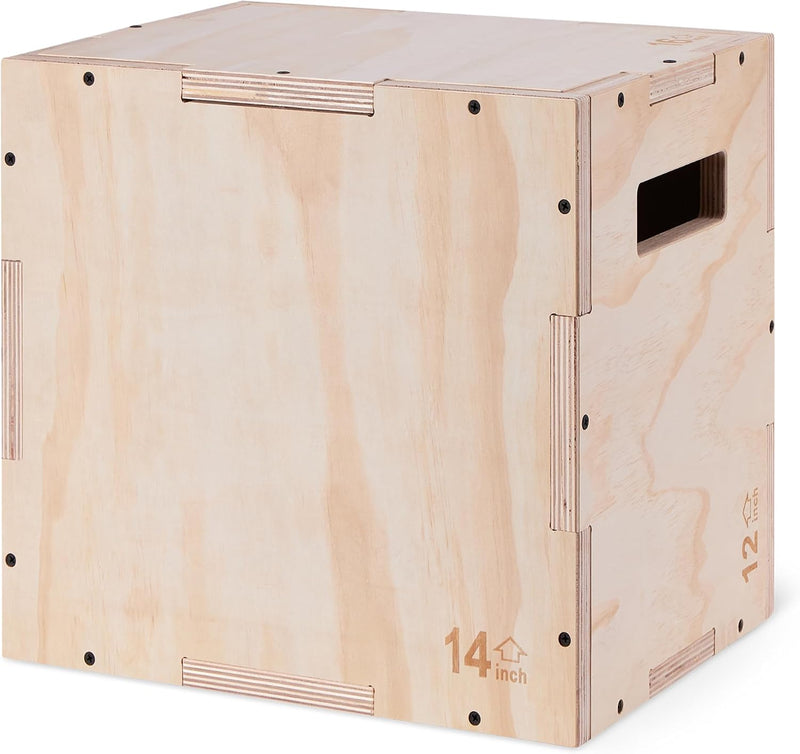 Load image into Gallery viewer, Houten plyo box met 3 hoogtes tot 204 kg – jump box – plyometrische trainingsbox

