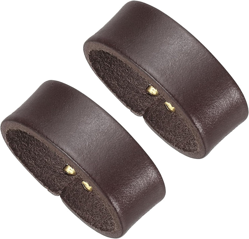 Laad afbeelding in Galerijviewer, Leren riemlussen 2 stuks voor riemen 38-40 mm – riemhouders – vervangende keeper loops

