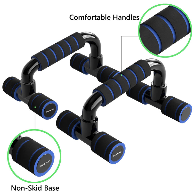 Laden Sie das Bild in Galerie -Viewer, Push-up handgrepen voor krachttraining thuis verstelbaar – opdruksteunen – fitness accessoires
