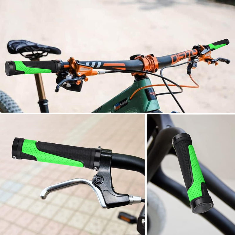 Load image into Gallery viewer, Fietshandvatten set 22 mm zwart antislip

