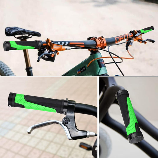 Fietshandvatten set 22 mm zwart antislip