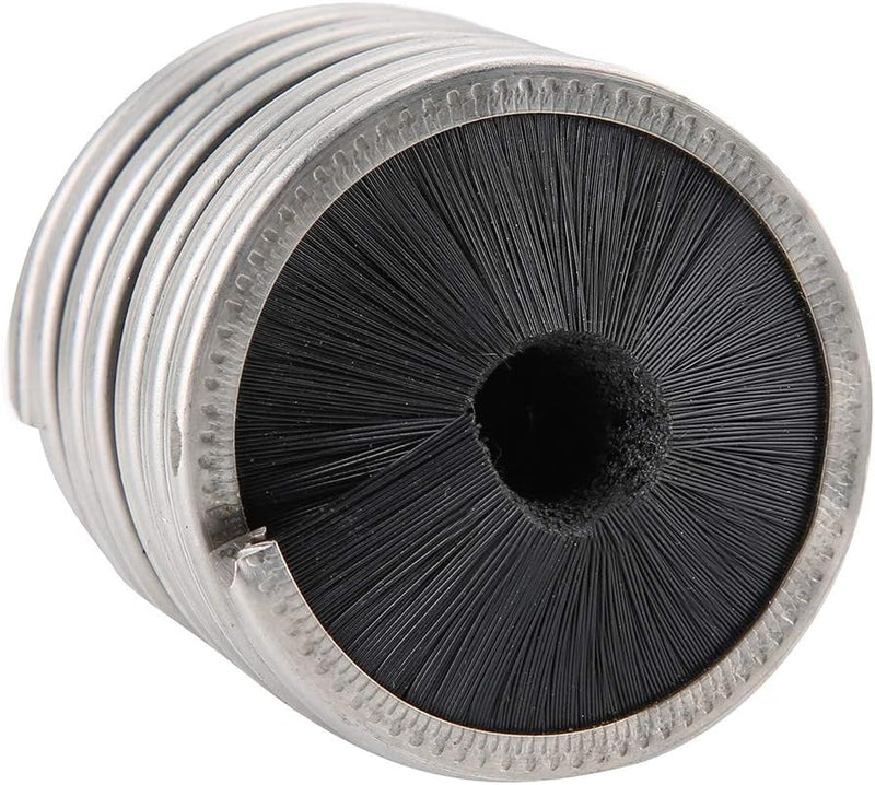 Laden Sie das Bild in Galerie -Viewer, Touwreiniger 8-13 mm – Nylon Reinigingsborstel voor Klimtouw en Koord – Roestvrij Staal – Outdoor Speleologie – Zwart
