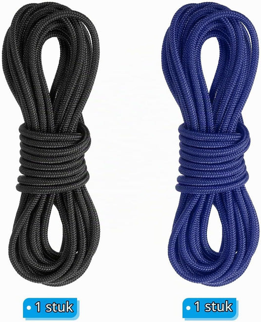 Boogschieten D-lus touw 3 m x 2,5 mm (2 stuks) - Polypropeen D-ring release koord - Compound boog pees accessoire