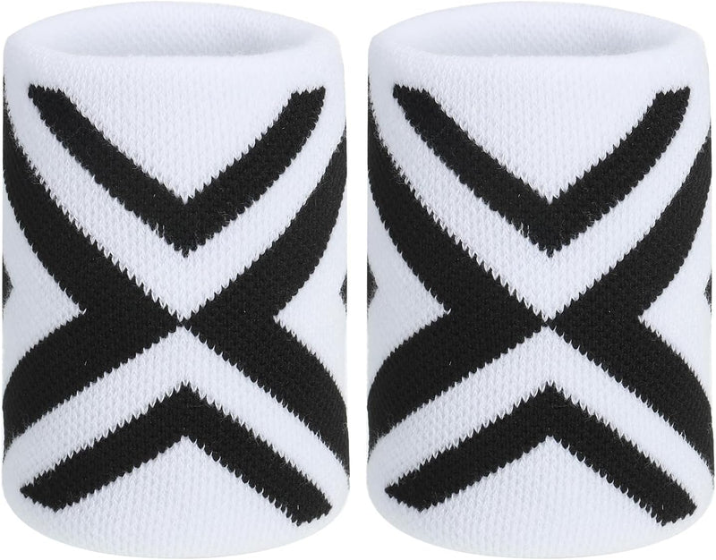 Laden Sie das Bild in Galerie -Viewer, Sport polszweetbanden 2 stuks voor dames en heren – absorberende polsbandjes – fitness accessoires
