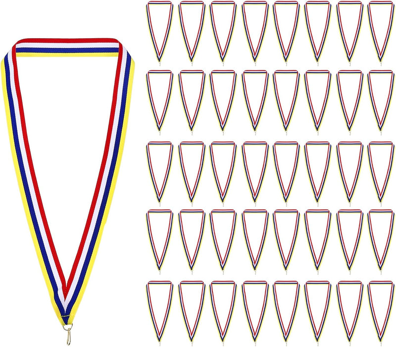 Laden Sie das Bild in Galerie -Viewer, Medaille neklinten 100 stuks 43 x 2,2 cm met klikclips – award linten – sport accessoires
