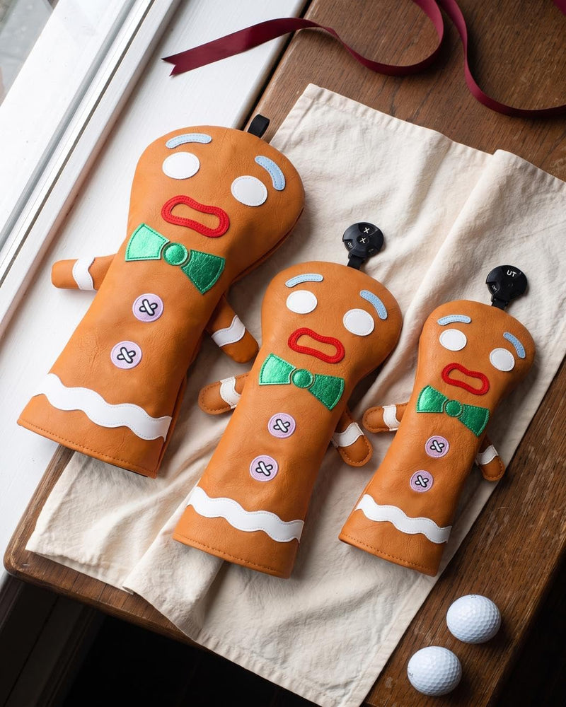 Carica immagine in Galleria Viewer, Divertente copertura protettiva per mazza da golf con design Monster Cookie per driver e legni da fairway - copritesta da golf - regalo per golfisti
