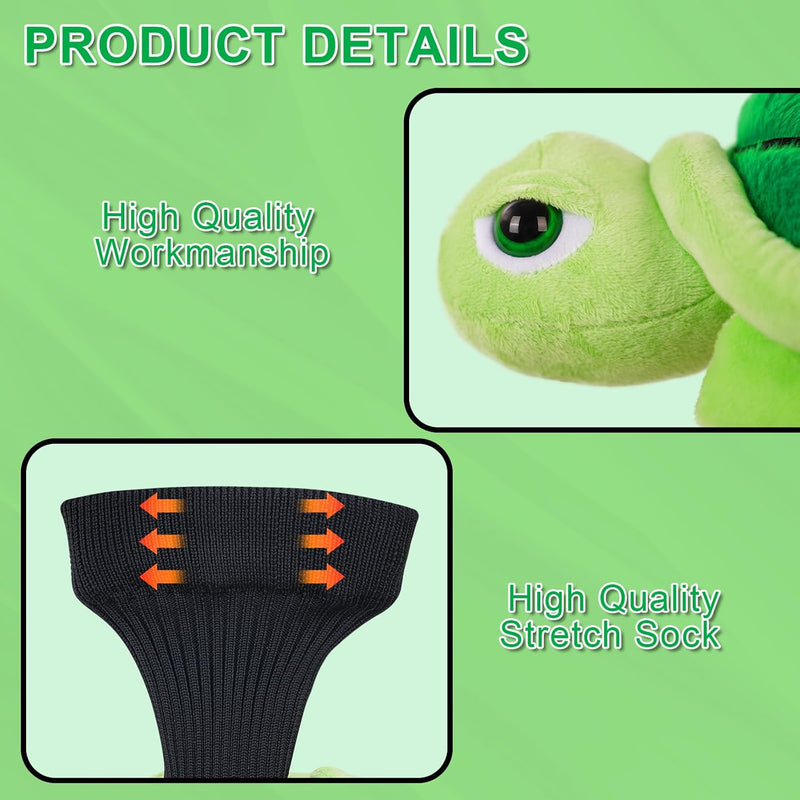 Laden Sie das Bild in Galerie -Viewer, Golfclub beschermhoes van katoen voor hybride golfclubs met klittenbandsluiting – hybrid headcover – golfbescherming
