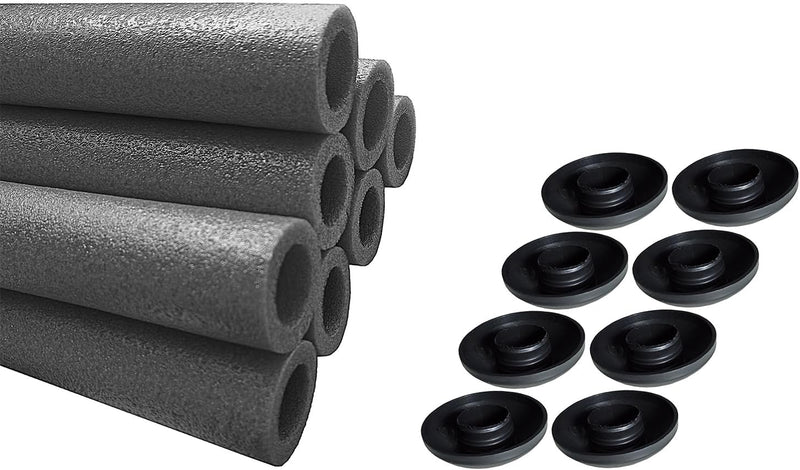 Załaduj obraz do przeglądarki galerii, Trampoline stangbescherming 8 stuks 180 cm van PE-schuim – schuimbuizen – trampoline accessoires
