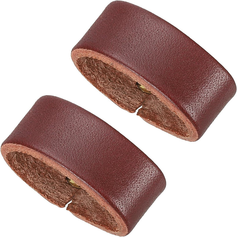 Laad afbeelding in Galerijviewer, Leren riemlussen 2 stuks voor riemen 38-40 mm – riemhouders – vervangende keeper loops
