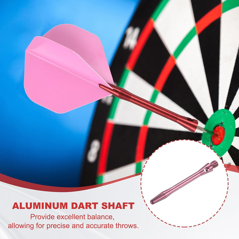 Laden Sie das Bild in Galerie -Viewer, Dartschachten 4 stuks 45 mm van aluminium geel met 2BA schroefdraad – dart shafts – dart accessoires
