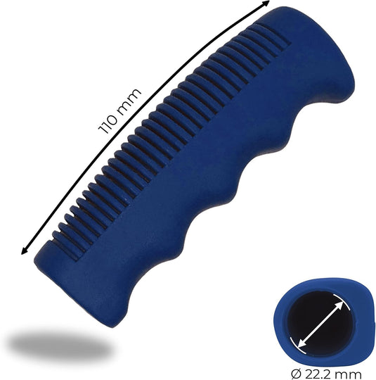 Retro fietshandvatten set 22 mm rubber