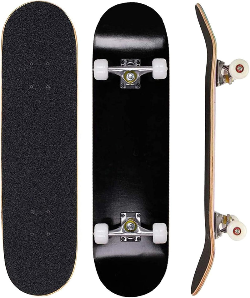 Chargez l'image dans la visionneuse de la galerie, Skateboard 78 x 20 cm met 7-laags esdoorn deck en ABEC-7 lagers – stunt skateboard – beginners
