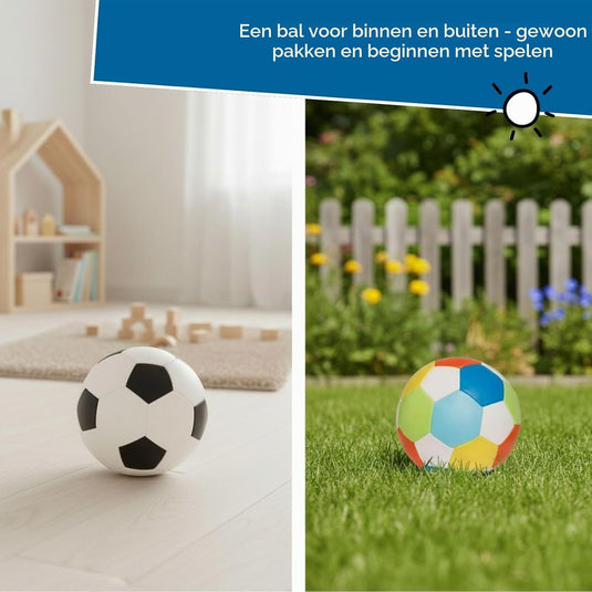 Zachte speelbal 10 cm van schuim voor kinderen – softball – speelbal