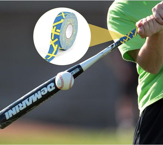 Antislip ijshockeytape 2,5 cm x 25 m voor grip en sportmateriaal