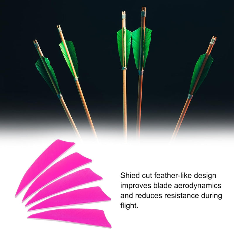 Laden Sie das Bild in Galerie -Viewer, Pijlveren 50 stuks 4 inch van kalkoenveer – arrow fletching – boogschieten accessoires
