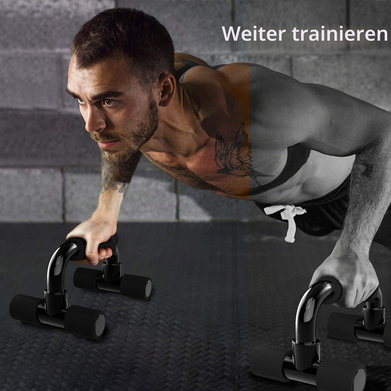 Laden Sie das Bild in Galerie -Viewer, Push-up handgrepen voor krachttraining thuis verstelbaar – opdruksteunen – fitness accessoires
