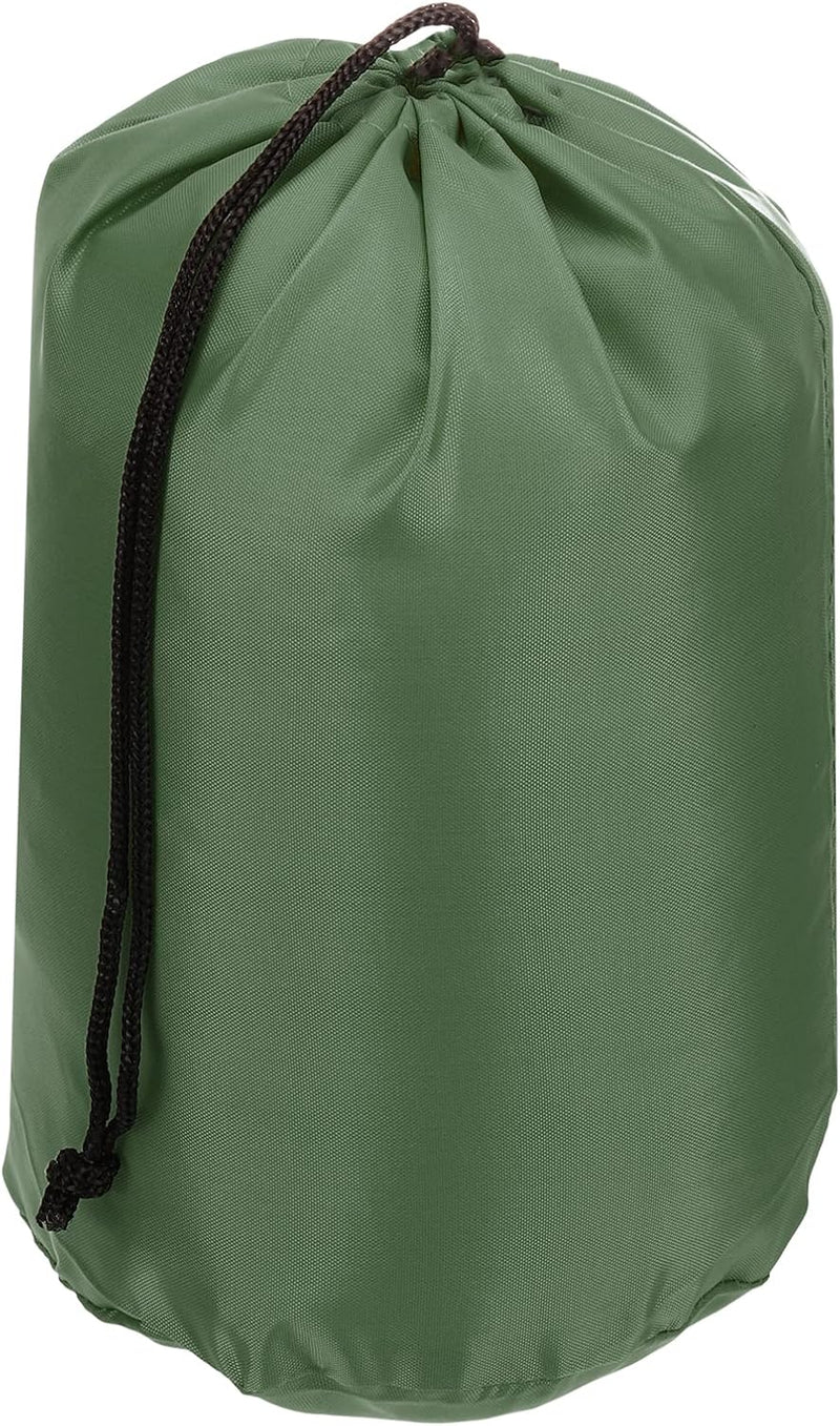 Laden Sie das Bild in Galerie -Viewer, Waterdichte opbergzak 34,5 x 67 cm met trekkoord donkergroen – stuff sack – camping accessoires

